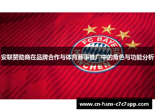 安联赞助商在品牌合作与体育赛事推广中的角色与功能分析